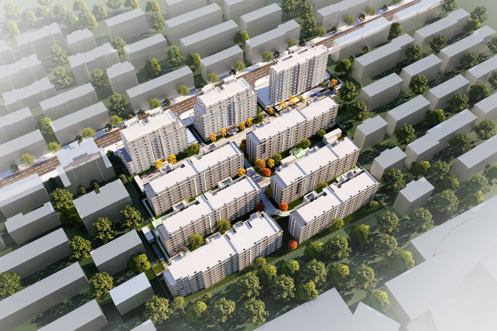 图|徐汇区田林路城市更新项目效果图